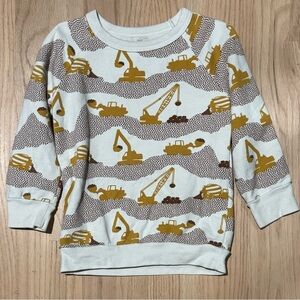 Winter Water Factory Construction Truck Top Shirt Pullover Sweatshirt 4 4t